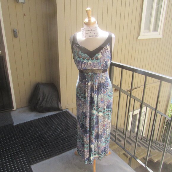 #311  WOMEN'S LONG SUMMER DRESS BY W   (SIZE 12) - Picture 1 of 3